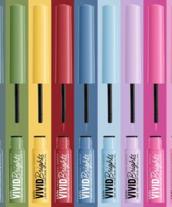 Nyx Professional Makeup Vivid Brights Liquid Eyeliner Precise Tip Sneaky Pi 10 8