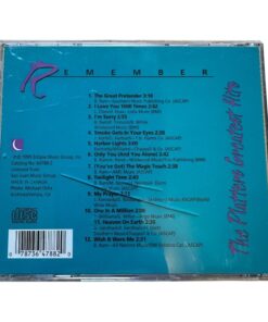 Alternative view of The Platters Greatest Hits CD Remember Eclipse Music Group 1995