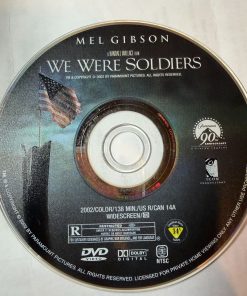 We Were Soldiers 2002 DVD Widescreen Mel Gibson Madeleine Stowe War Pre-Owned
