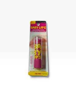 Home Maybelline Baby Lips Moisturizing Lip Balm Pink Punch #25